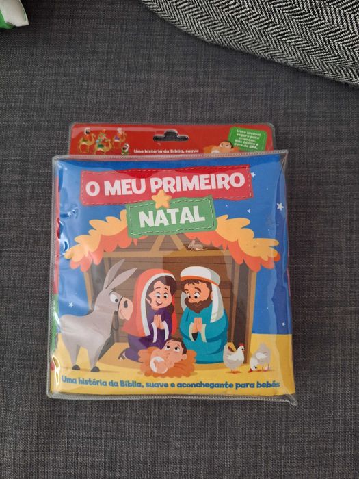 Livro para banho bebé "O meu primeiro Natal"