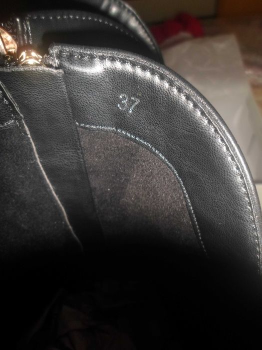 botas de cano alto como novas da marca seaside para senhora