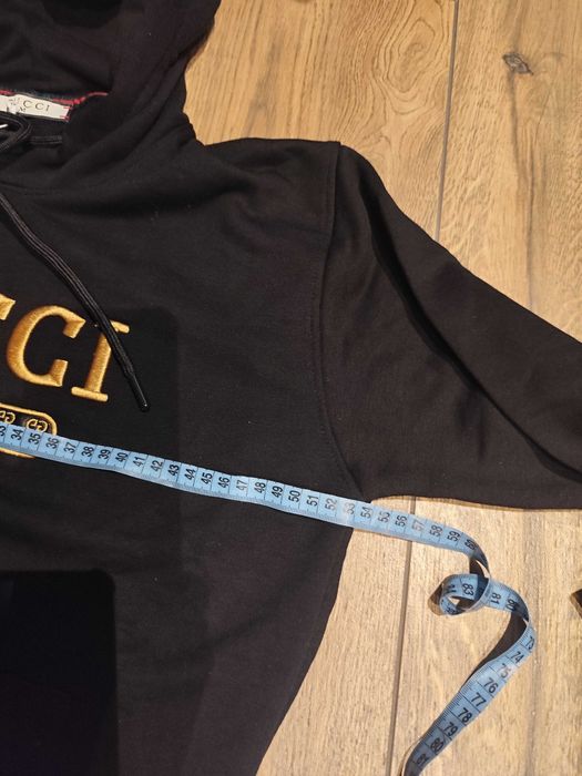 Nowy dres męski Gucci M spodnie bluza kangurka kaptur