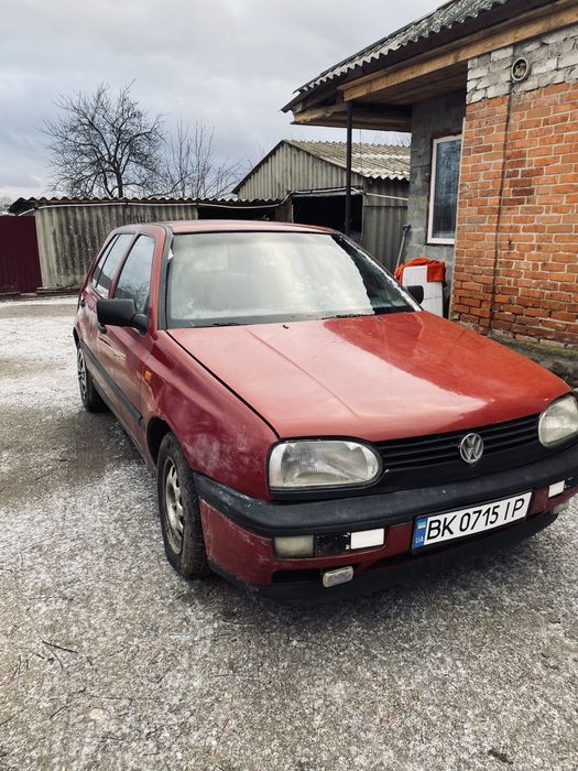 Гольф 3 1993 1.8 моно газ