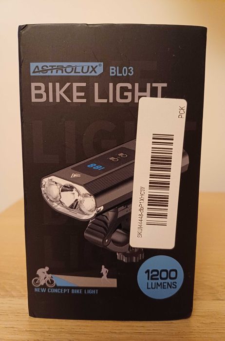 Oświetlenie na rower Astrolux BL03 1200 lm power bank