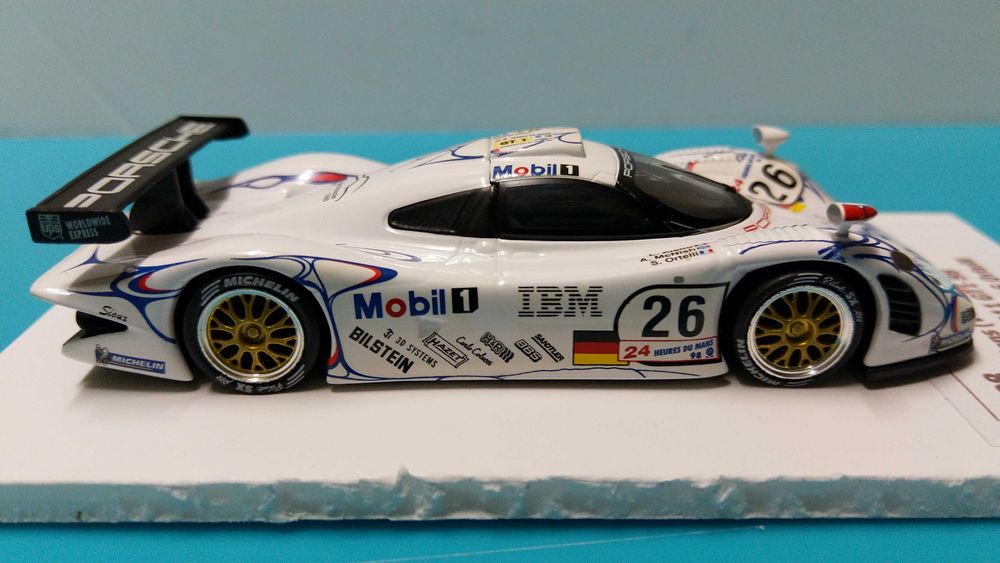 Porsche 911 GT1 #26 - Vencedor 24h Le Mans 1998 - Altaya/IXO esc 1