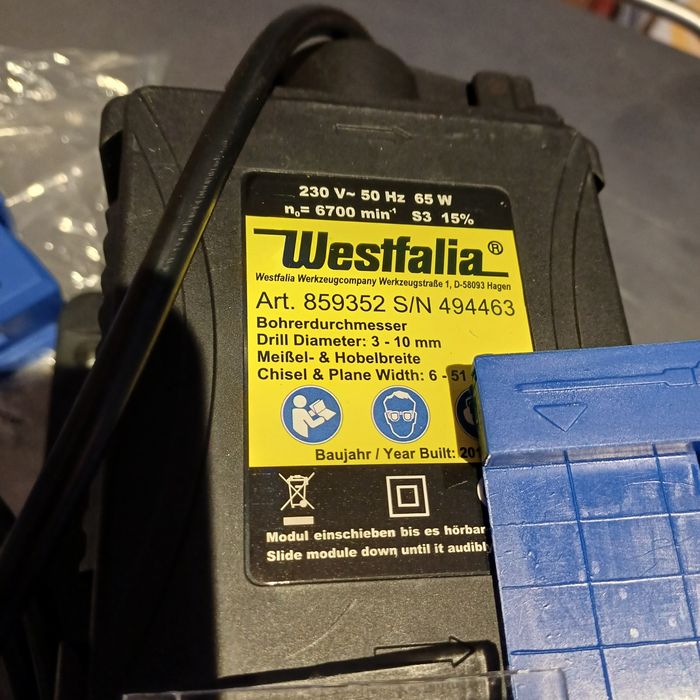 Nowa ostrzalka elektryczna Westfalia