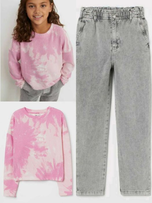 Комплект H&M. Джинси H&M. Кофта H&M. 10/12 років. Відмінний стан.