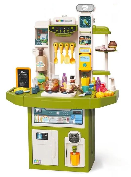 ХІТ ПРОДАЖІВ‼️ Кухня дитяча —українська озвучка,пар,світиться,топ ціна