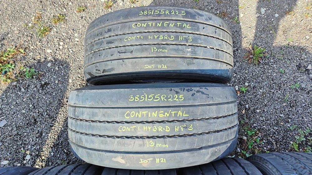 Opony 385/55R22,5 CONTINENTAL CONTI HYBRID HT3 13mm 2021r x2