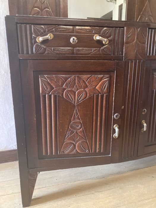 Louceiro madeira e marmore antigo