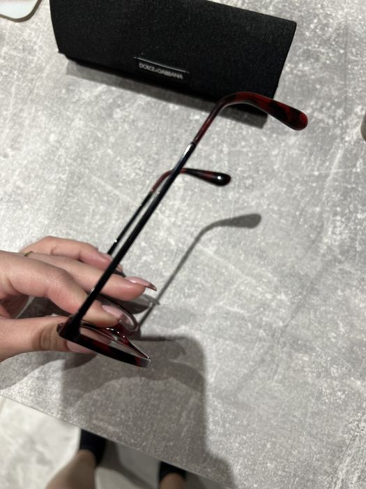 Oprawki dolce&gabbana bordowe burgundowe