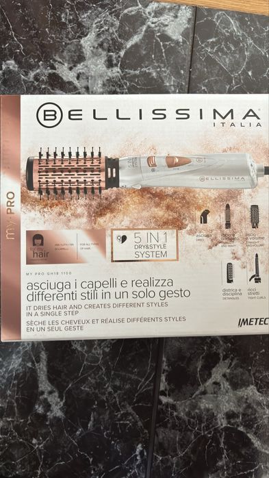 Escova Secadora e Modeladora Bellissima My Pro GH18 1100 (5 em 1)- seminova