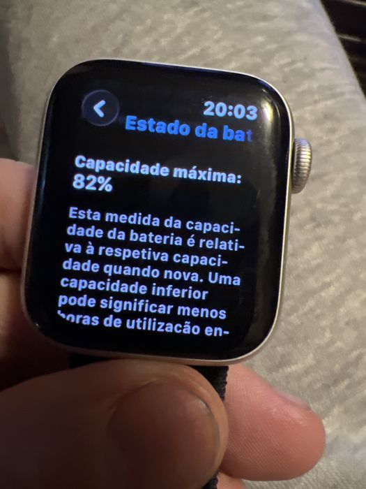 Apple watch SE  2 geraçao 40 MM prata  ORIGINAL