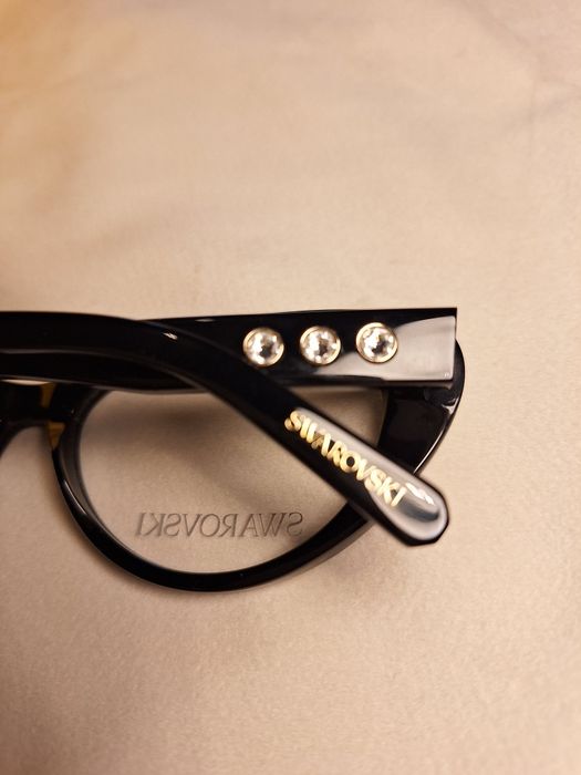 Oprawki swarovski okulary zdobione