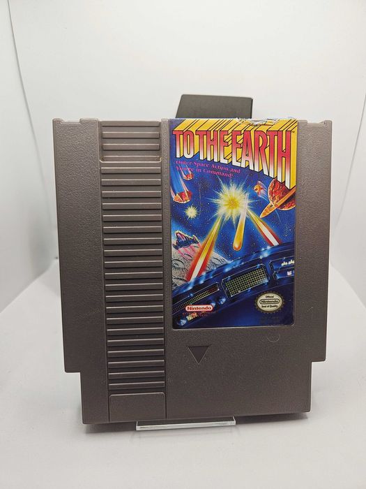 Nintendo NES To The Earth – oryginalny kartridż -  klasyk retro