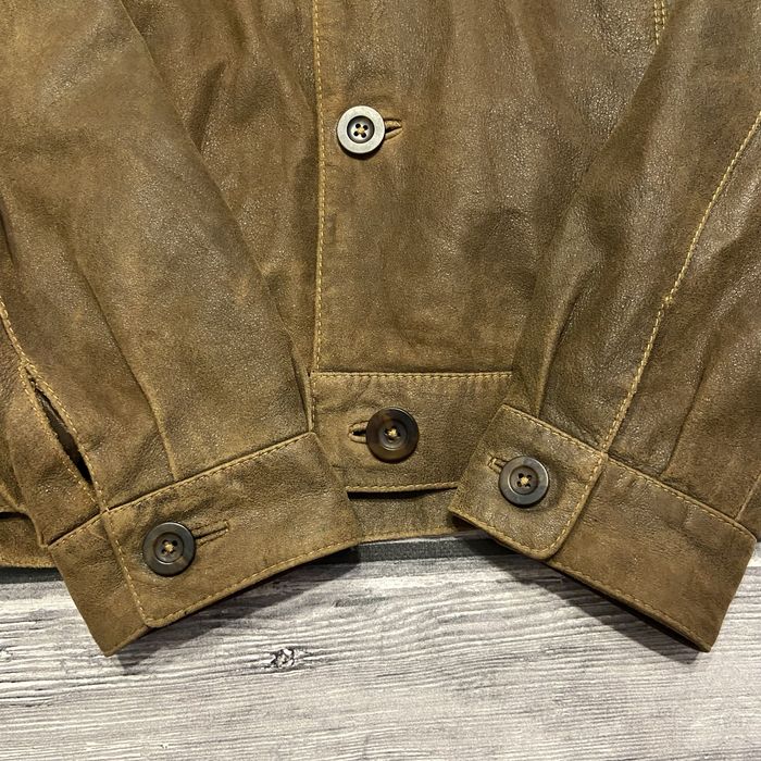 Кожаная куртка Smarty Swiss Washed Western Country Aztec Navajo Goat Nappa Jacket
