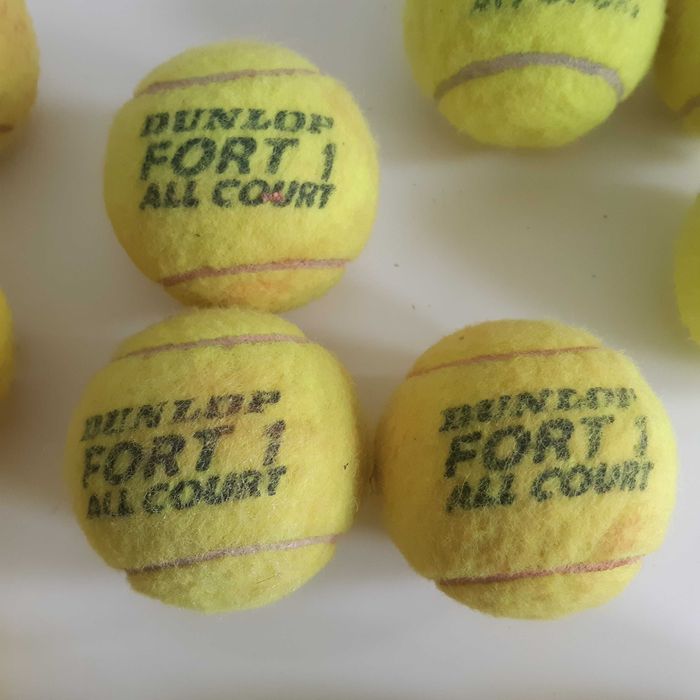 Lote de 16 Bolas de Ténis Tennis Dunlop Fort Usadas Boas