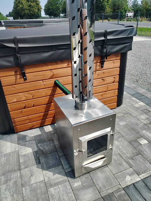 Balia Ogrodowa CUBA Dwie Leżanki – 200×200 cm | Hydromasaż + Aeromasaż Hot TUB Bania