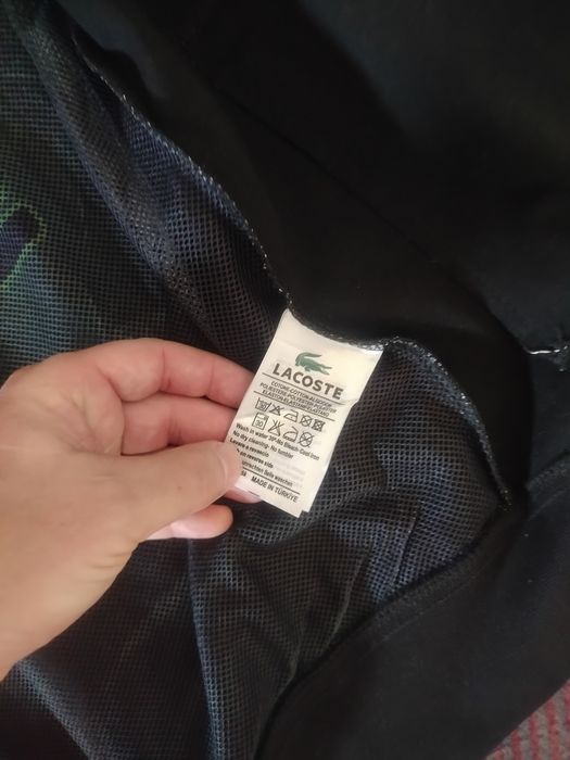 Dres Lacoste monogram czarny