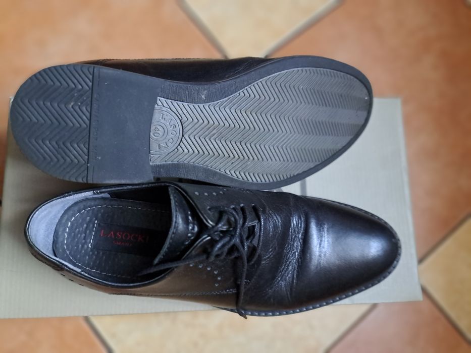 Buty skórzane męskie