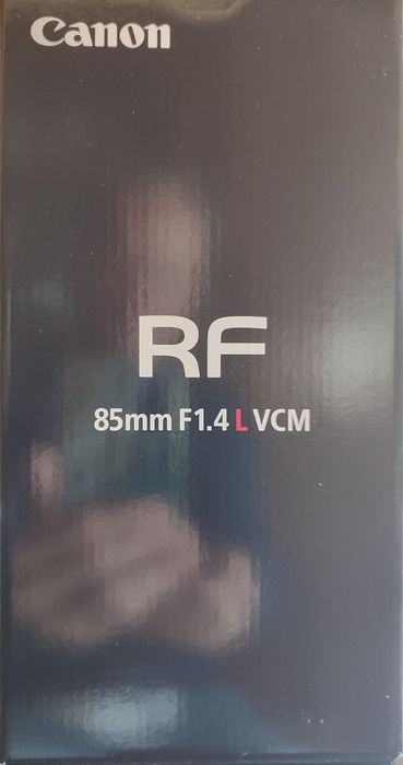 Canon RF 85 F1.4 L VCM nowy gwarancja okazja dowóz gratis obiektyw 
Je