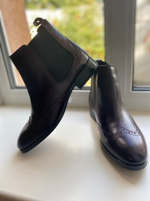 Шкіряні ботинки Zara 39р.