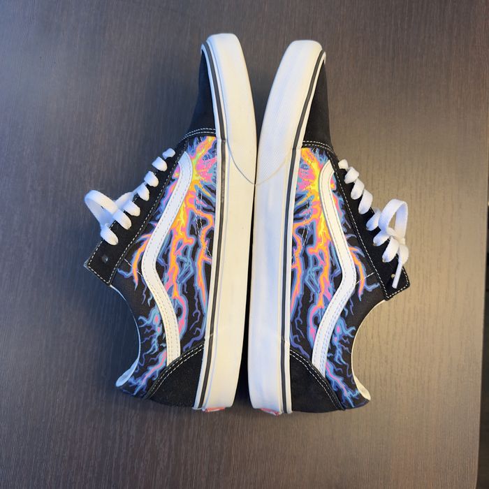 Vans Old Skool з яскравим принтом відмінний стан кросівки кеди