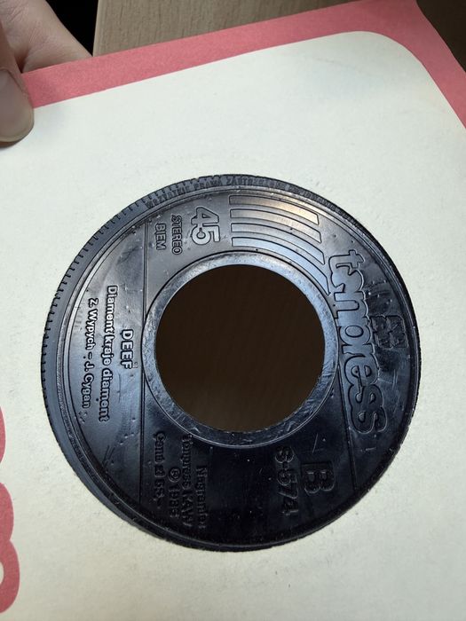 Płyta winylowa 7” DEEF – Zaczyna się / Diament kraje diament (Tonpress)