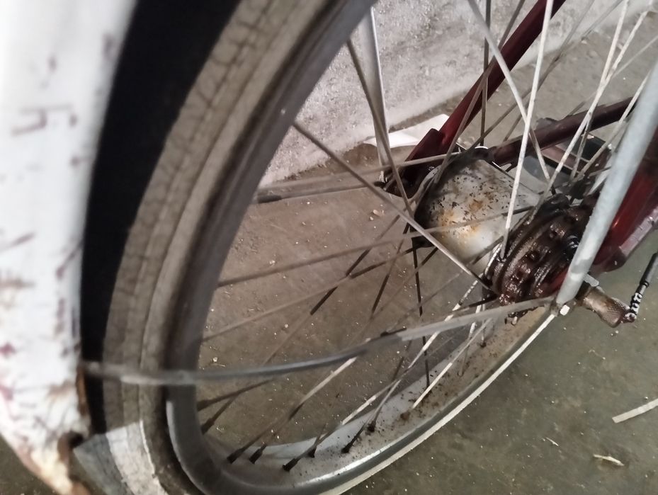 Bicicleta Triumph antiga