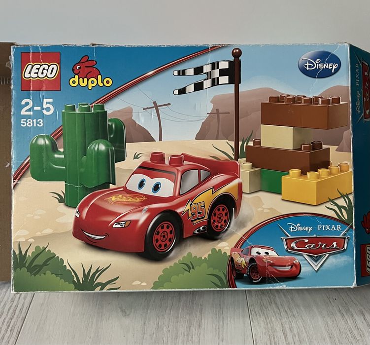 Klocki lego duplo - zig zag mcqueen 5813 cars z pudełkiem