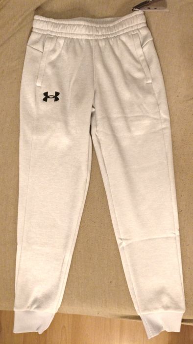 Spodnie dresy joggery chłopięce Under Armour Fleece Joggers YSM