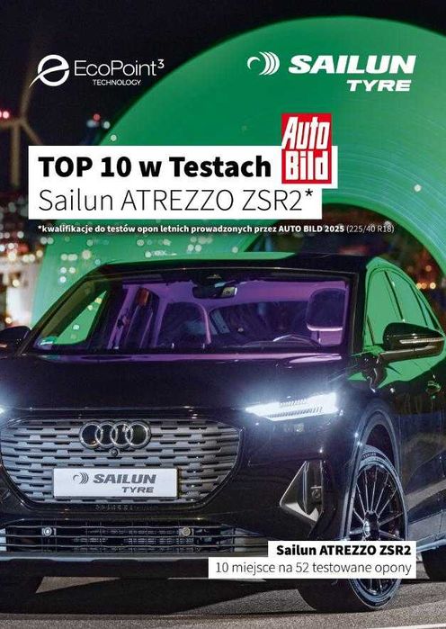 NOWE letnie OPONY 185/55R15 - SAILUN Atrezzo ELITE2