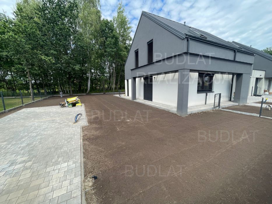 Drenaż Odwodnienia Zakładanie trawników Nawadnianie Utwardzenie terenu