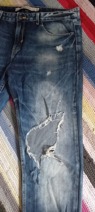 Spodnie damskie Zara jeans 40/L.