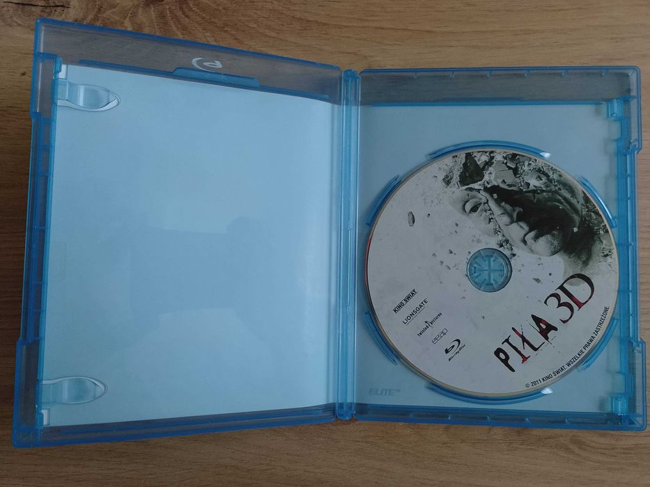 Piła 3d blu-ray wydanie polskie