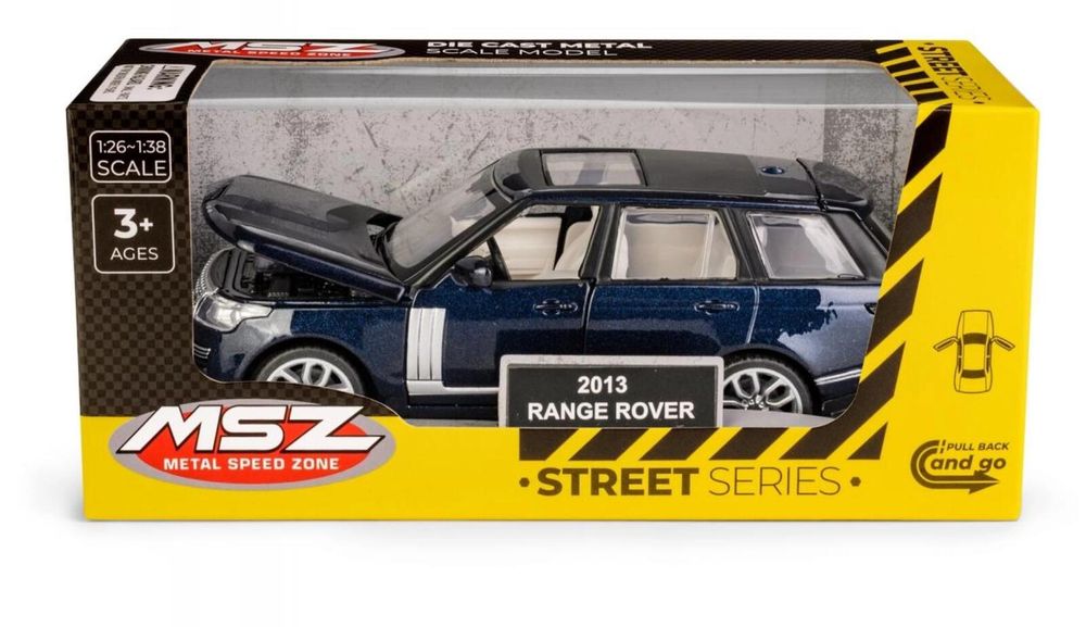 Range Rover 2013 Silver blue ,80x180 mm