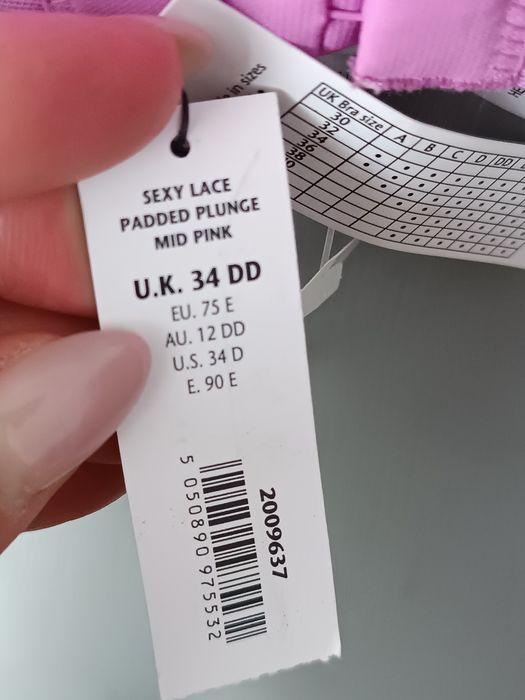 Biustonosz różowy Ann Summers 75E