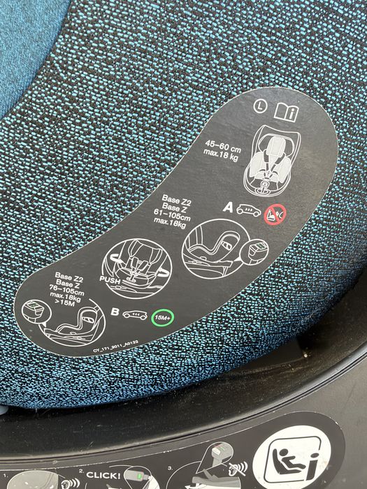 Fotelik Cybex Base Z2 + isofix