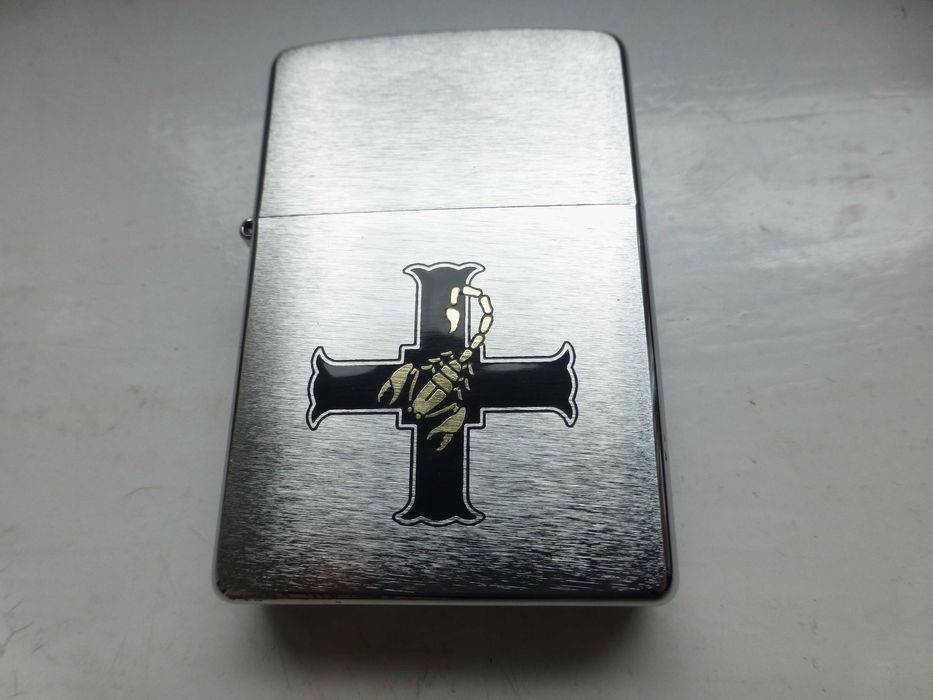 Zapalniczka Benzynowa Zippo 4 Pułk Pancerny Skorpion Monte Cassino PSZnZ Maczek