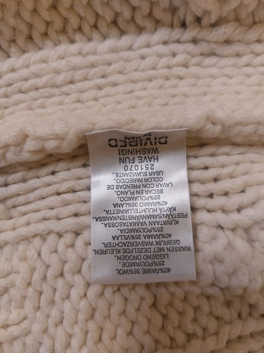 Sweter ciepły z wełną