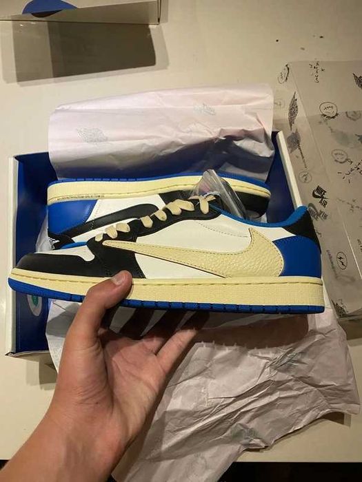 Jordan 1 Retro Low OG SP Fragment x Travis Scott R.45