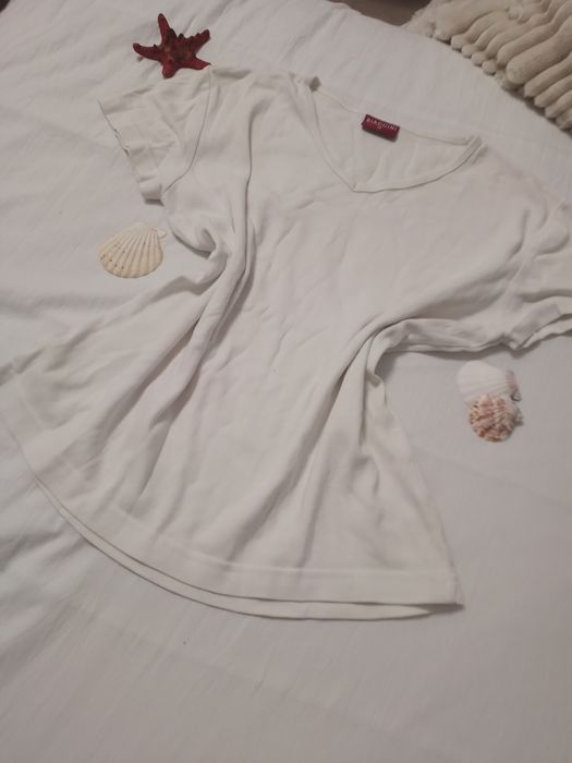 Biała koszulka biaggini