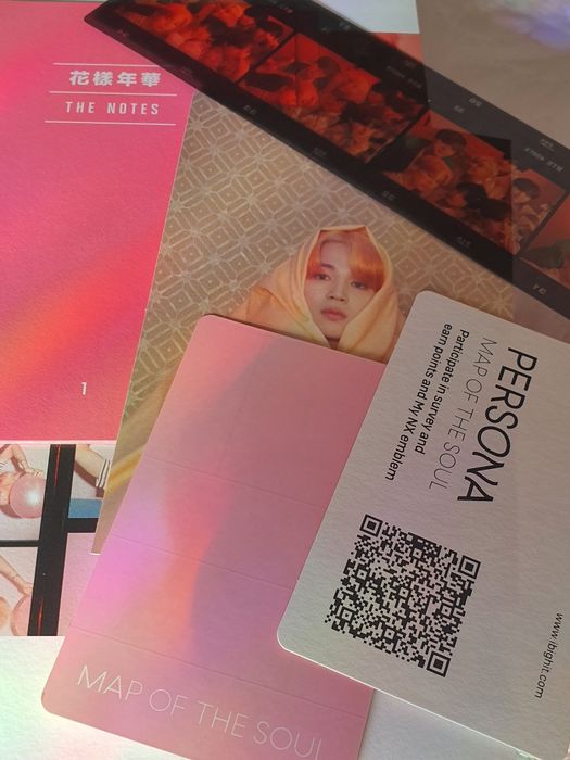 BTS MAP OF THE SOUL: PERSONA Colecção semi completa