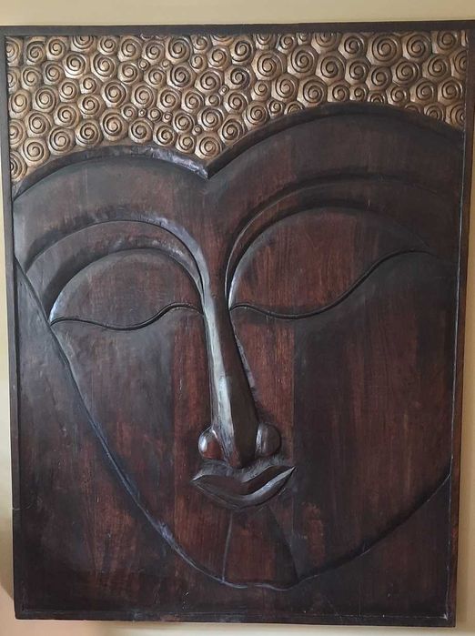 Budda płaskorzeźba Indie