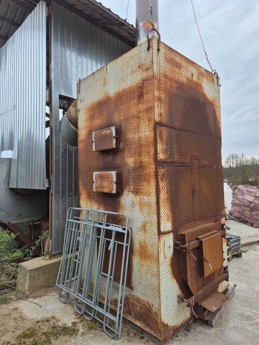 Piec nadmuchowy 500 kw Hades Mega wymiennik ciepła do hali suszarni trocin
