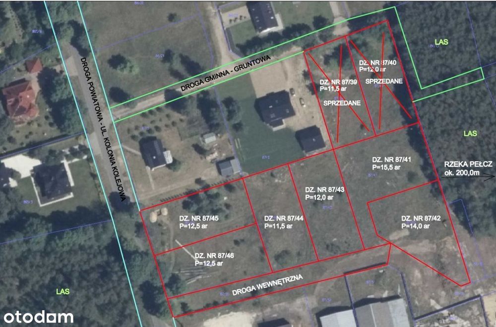 Działki na sprzedaż w Górkach Noteckich z Warunkami Zabudowy