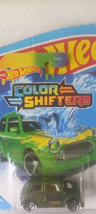 Mini cooper hot wheels color shifters
