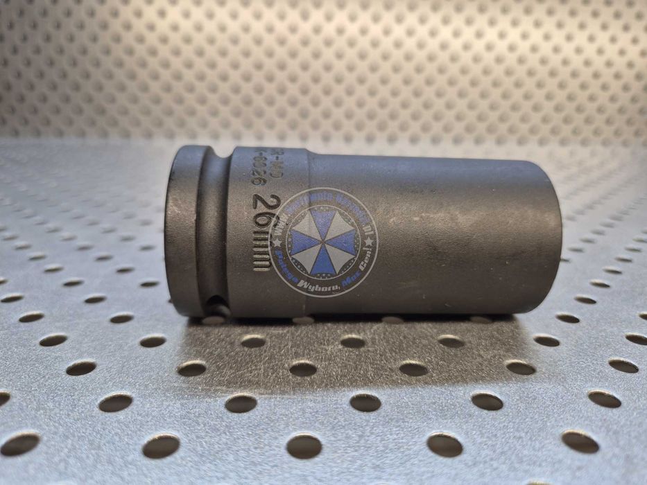 Nasadka Długa udarowa  26mm 3/4" klucz 26mm nasadka udarowa