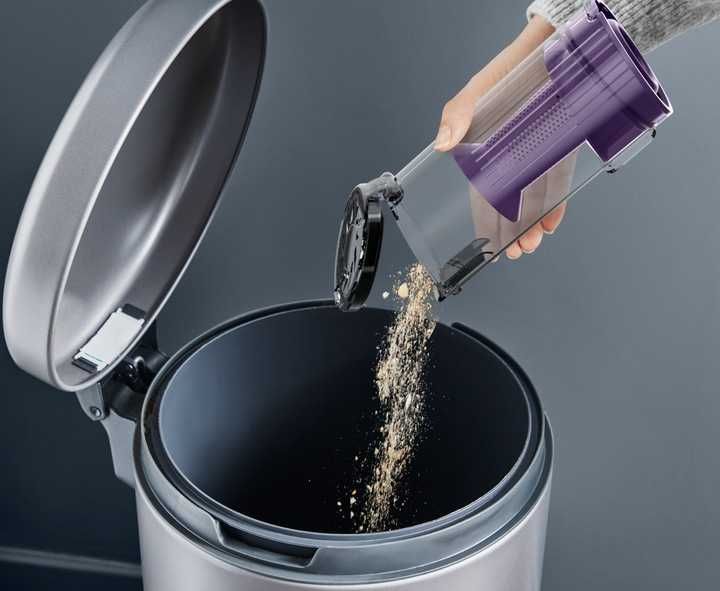 MOCNY Odkurzacz pionowy bezprzewodowy TEFAL ręczny bezworkowy SUPER