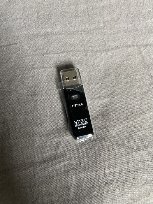 USB Czytnik Kart 3.0 Czarny