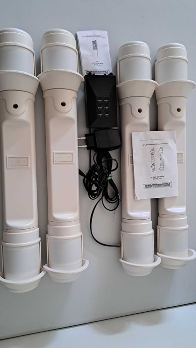 Conjunto de 4 barreiras de alarme (intrusão) exteriores