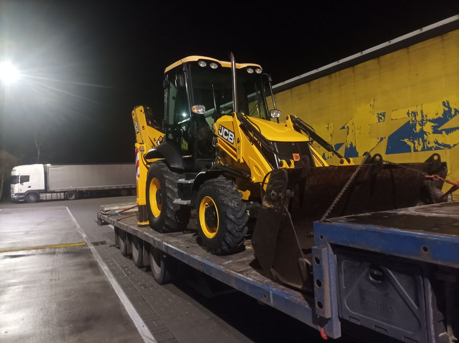 KOPARKO-ŁADOWARKA koparka usługi wynajem.