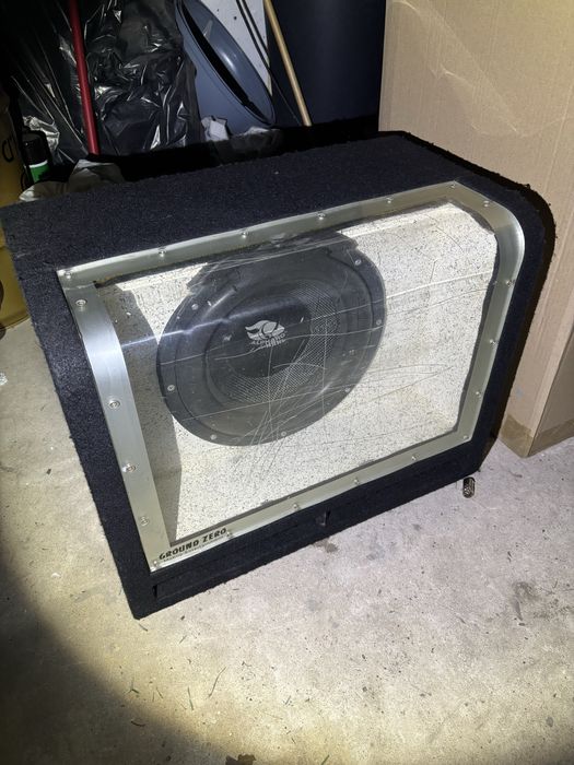 Skrzynia basowa subwoofer ground zero alphard